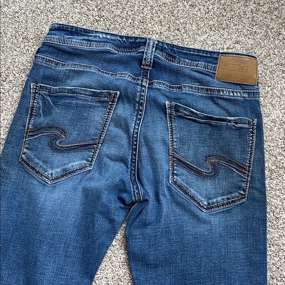 Used Men's Silver Zac Bootcut Jeans, Waist 32" - Picture 8 of 13